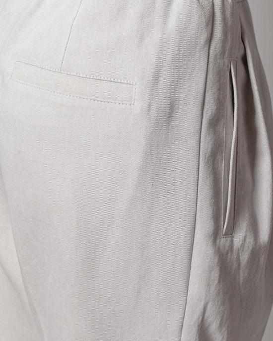 25SS 브루넬로 쿠치넬리 스트레이트 팬츠 MH561P8534 C455 BIANCO - BRUNELLO CUCINELLI