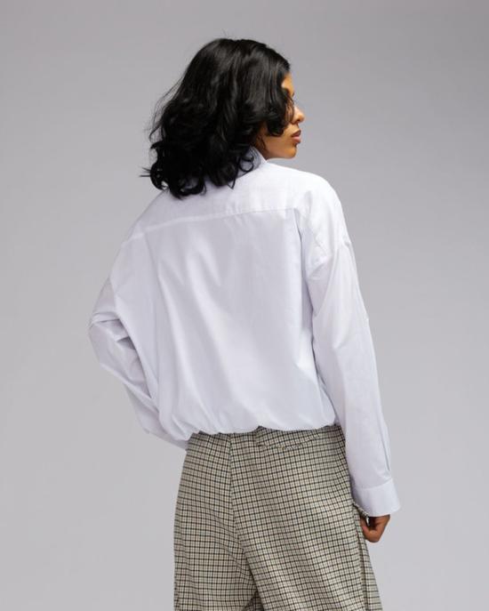  세미쿠튀르 블라우스 Y3SK04 A01 0 Bianco - SEMI-COUTURE