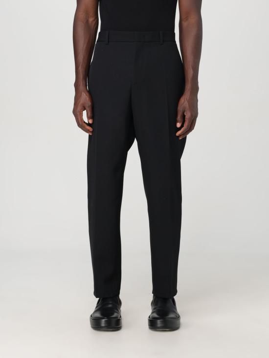 25FW 질샌더 스트레이트 팬츠 J21KA0011J40002 001 Black