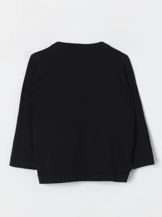 25FW [키즈] 스톤 아일랜드 풀오버 811620447 V0029 Black - STONE ISLAND