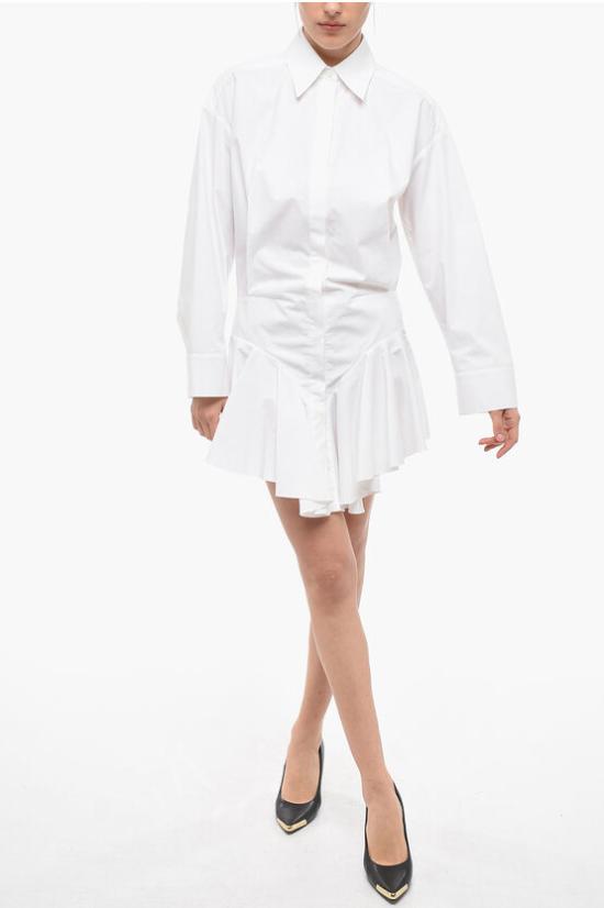  디 아티코 숏 원피스 231WCA124C052 001 White