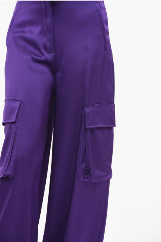  베르사체 팔라초 팬츠 10098441A06838 1LD60 Violet - VERSACE