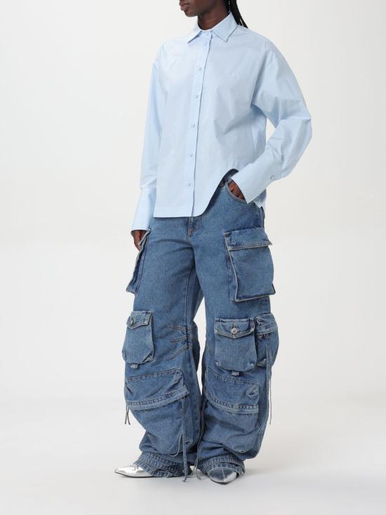 25FW 디 아티코 셔츠 247WCH14C052 135 Blue - THE ATTICO