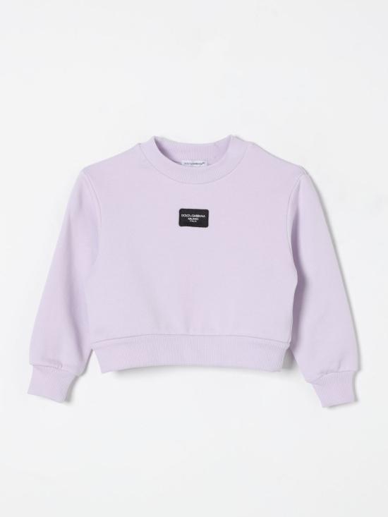 24FW [키즈] 돌체앤가바나 티셔츠 L5JWBEG7N0O F4519 Wisteria