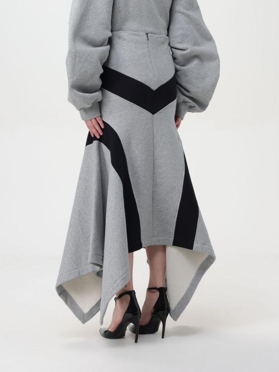 25FW 디 아티코 미디 스커트 247WCS254JF03 183 Grey - THE ATTICO
