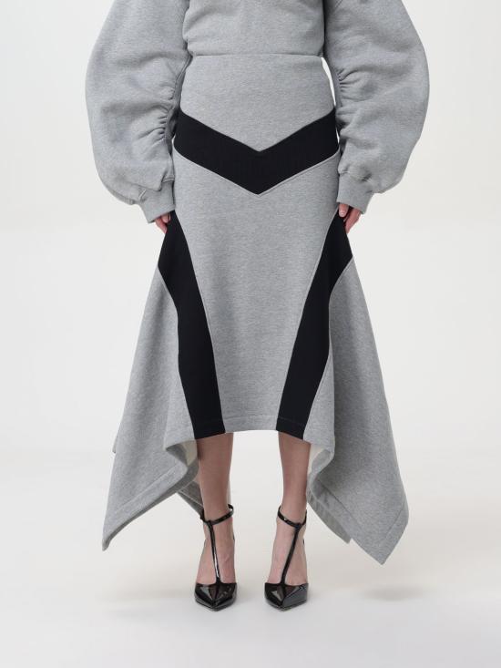 25FW 디 아티코 미디 스커트 247WCS254JF03 183 Grey