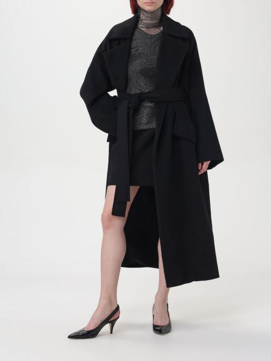 25FW 스포트막스 긴팔 티셔츠 2422936011600 001 Black - SPORTMAX