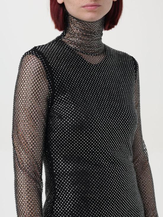 25FW 스포트막스 긴팔 티셔츠 2422936011600 001 Black - SPORTMAX