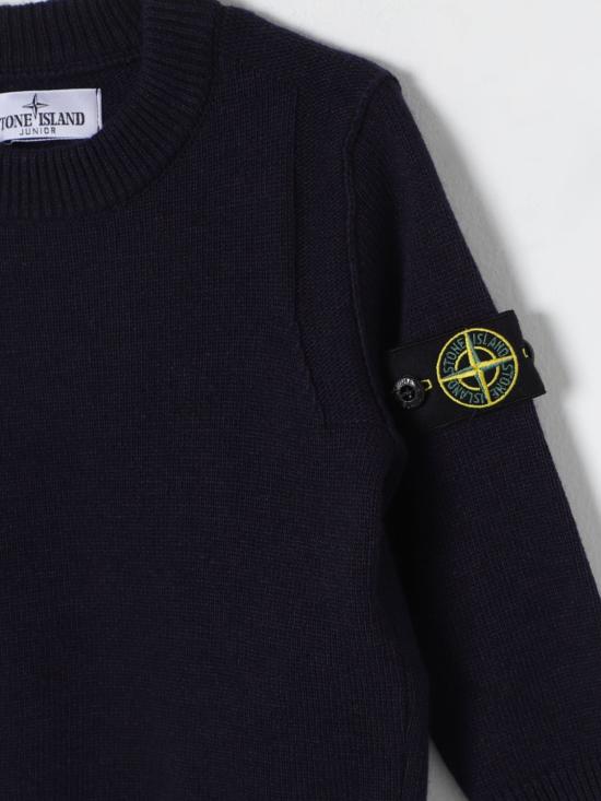 25FW [키즈] 스톤 아일랜드 풀오버 8116502Z1 V0020 Blue - STONE ISLAND