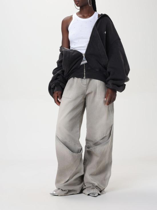 25FW 디 아티코 데님 팬츠 247WCP198D089 733 Grey - THE ATTICO