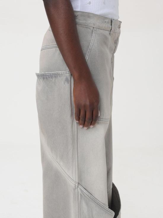 25FW 디 아티코 데님 팬츠 247WCP198D089 733 Grey - THE ATTICO