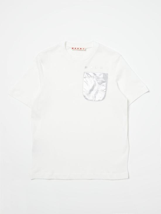  [키즈] 마르니 티셔츠 M01259M00HZ 0M110 White