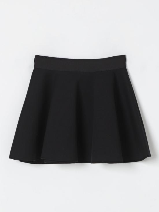 24FW [키즈] 돌체앤가바나 스커트 L54I67G7M7I N0000 Black - DOLCE & GABBANA