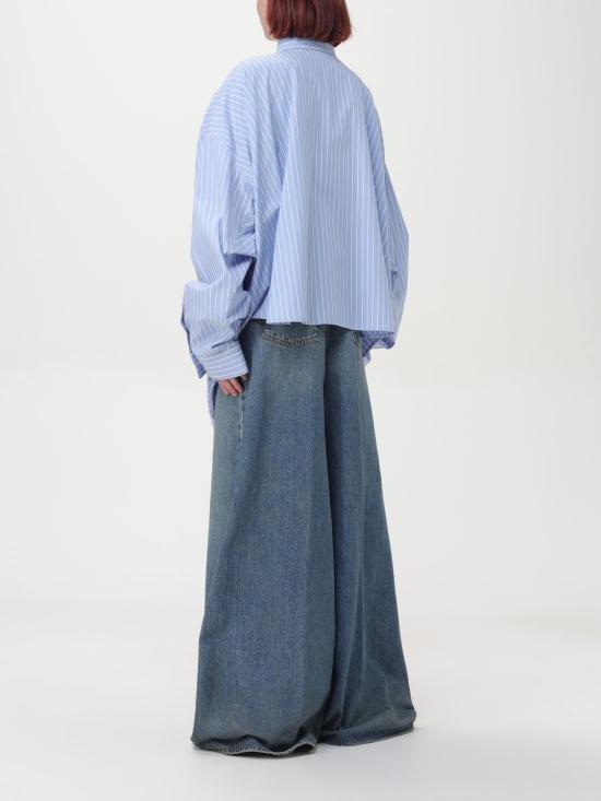 24FW 발렌시아가 블라우스 790945TQM16 3965 White - BALENCIAGA