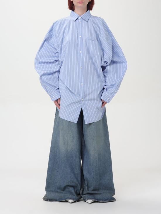 24FW 발렌시아가 블라우스 790945TQM16 3965 White