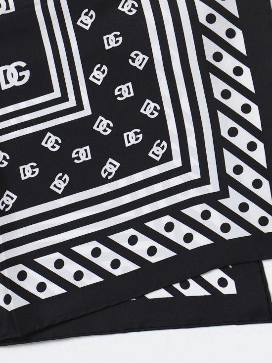 25SS 돌체앤가바나 머플러/스카프 FN092RGDB7Z HN4ZW Black - DOLCE & GABBANA