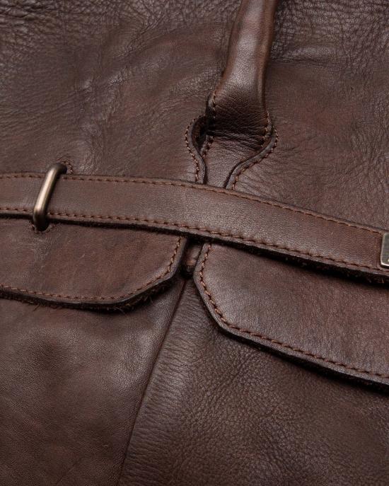  미노론조니 토트백 mrf22 2b105 c60 Testa di moro - MINO RONZONI