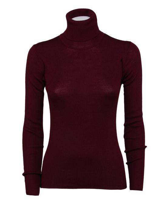  파로쉬 터틀넥 D512890LEILA 010 Bordeaux