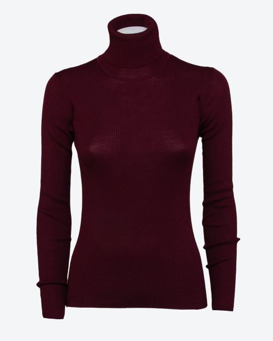  파로쉬 터틀넥 D512890LEILA 010 Bordeaux - PAROSH