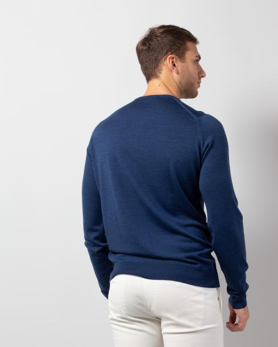  존스메들리 스웨터 LUNDYPULLOVER TINTAUNITA Indigo - JOHN SMEDLEY