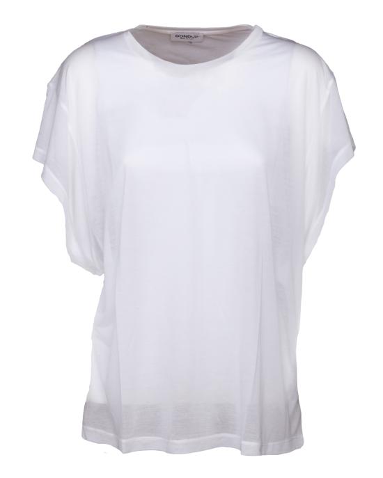 25SS 돈답 반팔 티셔츠 S995JF0338DXXX 000 Bianco