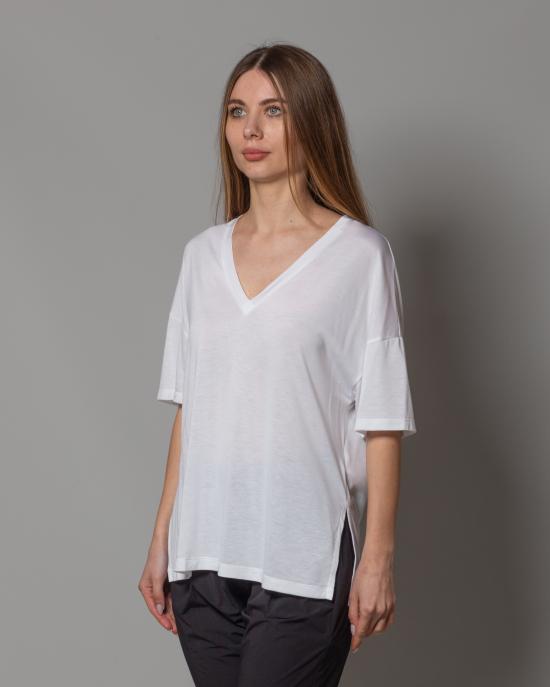 25SS 돈답 반팔 티셔츠 S992JF0337DXXX 000 Bianco - DONDUP