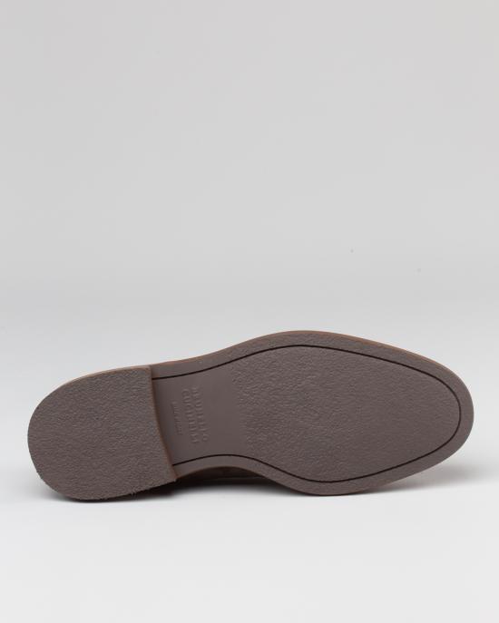 24FW 브루넬로 쿠치넬리 로퍼 MZUPEAK791 C7284 TESTA DI MORO - BRUNELLO CUCINELLI