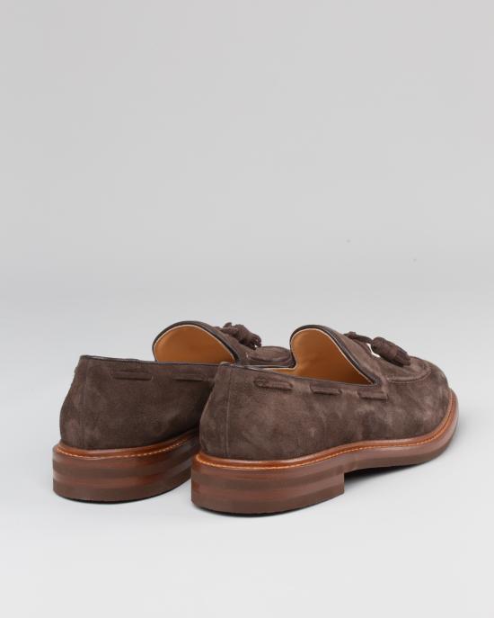 24FW 브루넬로 쿠치넬리 로퍼 MZUPEAK791 C7284 TESTA DI MORO - BRUNELLO CUCINELLI