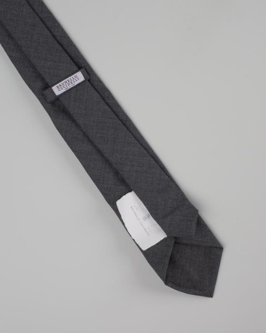 24FW 브루넬로 쿠치넬리 넥타이 M032P0018 C079 Grigio - BRUNELLO CUCINELLI