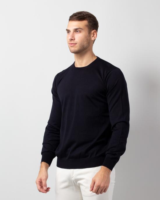 24FW 힌더스트리 스웨터 GC1ML RM16R 890 Blu - HINDUSTRIE