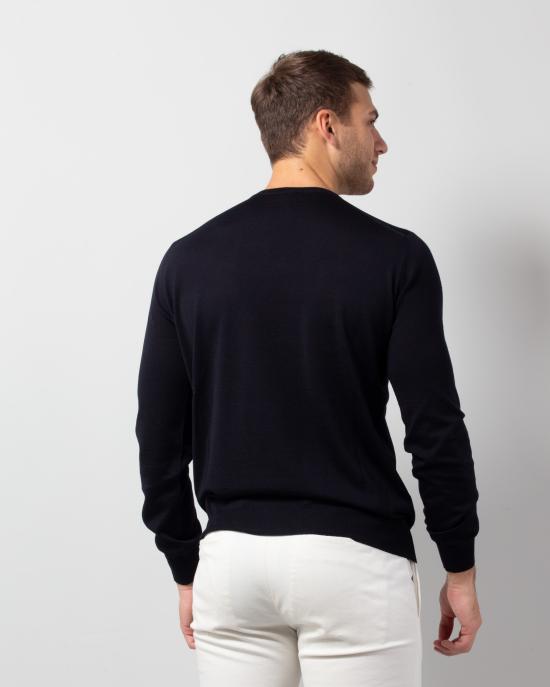 24FW 힌더스트리 스웨터 GC1ML RM16R 890 Blu - HINDUSTRIE