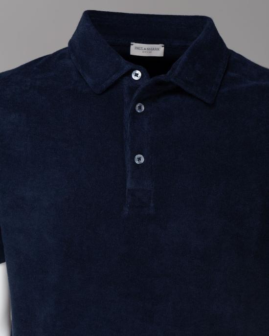 25SS 폴앤샤크 폴로 티셔츠 24411306 013 Blu - PAUL & SHARK
