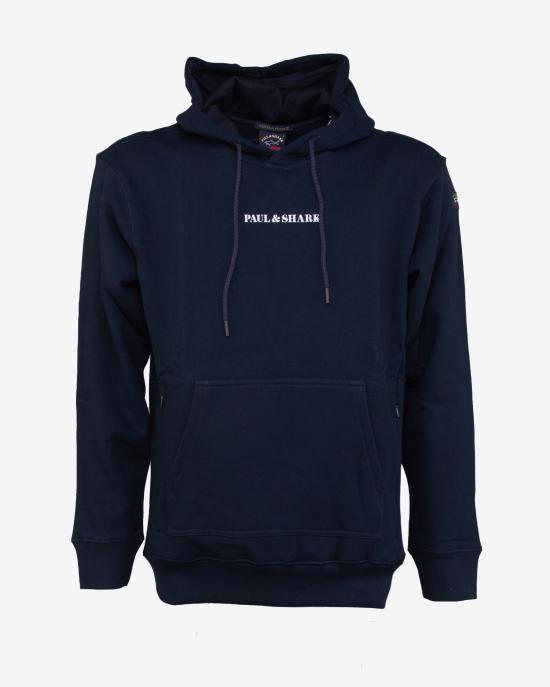  폴앤샤크 후드 티셔츠 12311931 013 Blu - PAUL & SHARK