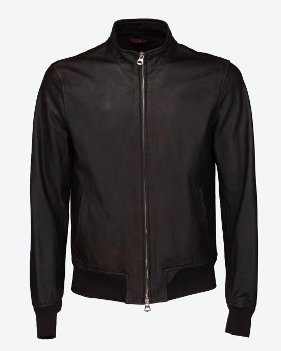 25SS 스튜어트 봄버 자켓 GWFU233SL1CANZ F00070 Testa di moro - STEWART