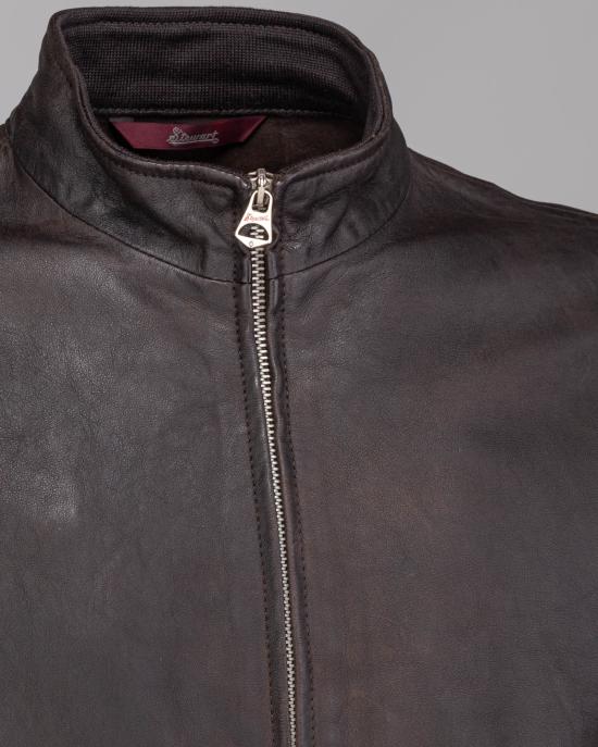 25SS 스튜어트 봄버 자켓 GWFU233SL1CANZ F00070 Testa di moro - STEWART