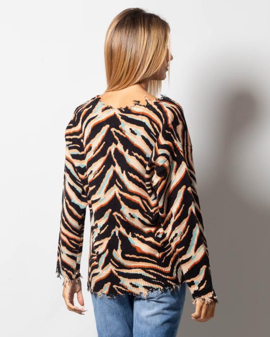  세미쿠튀르 가디건 Y2WC23 CMF 6 Marron - SEMI-COUTURE