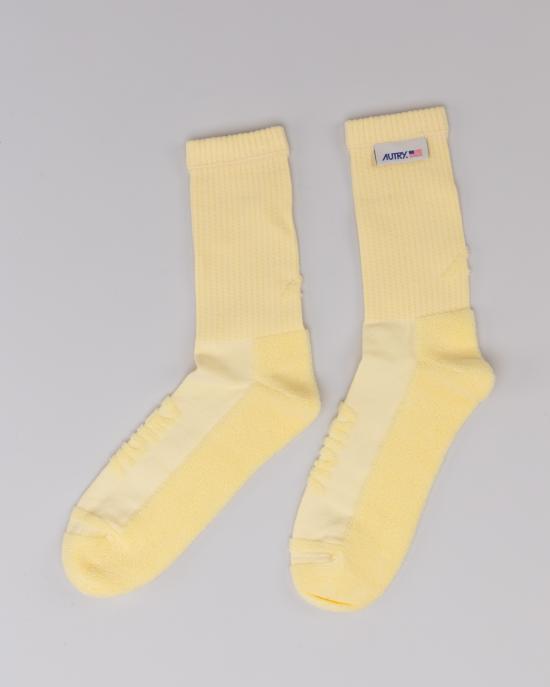  오트리 양말 SOPU67YE Giallo - AUTRY