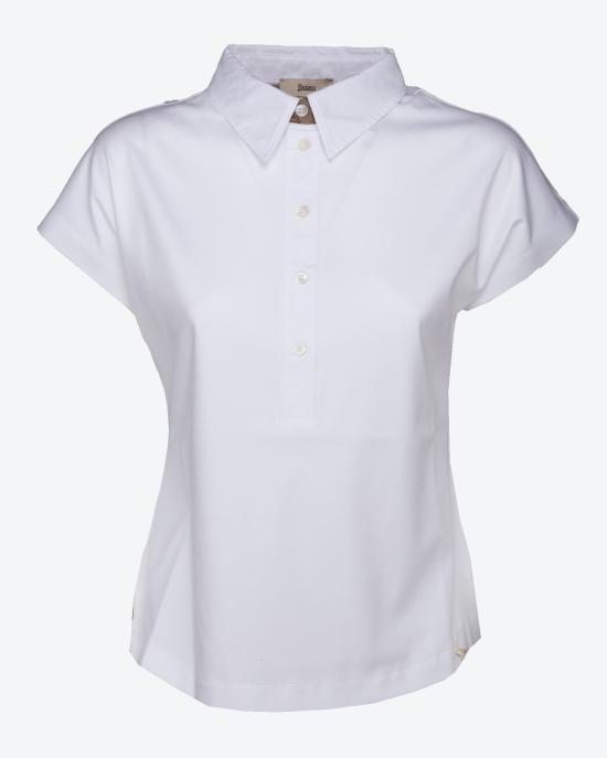 25SS 에르노 블라우스 JPL00110D 52063 1000 Bianco - HERNO