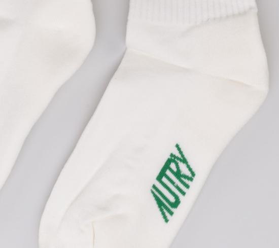  오트리 양말 SOPU64WG Bianco - AUTRY