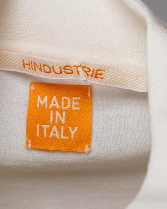 25SS 힌더스트리 폴로 티셔츠 POLOG 18 ECRUA0025 Ecru - HINDUSTRIE