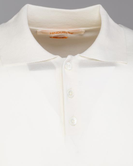 25SS 힌더스트리 폴로 티셔츠 POLOG 18 ECRUA0025 Ecru - HINDUSTRIE