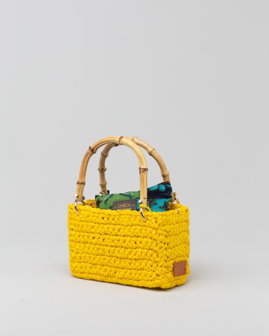 치카 토트백 METEORA SUN Giallo - CHICA
