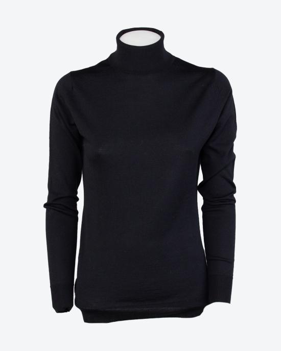  존스메들리 터틀넥 CATKINSWEATERRCLS BLACK Nero - JOHN SMEDLEY
