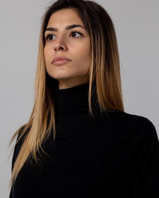  존스메들리 터틀넥 CATKINSWEATERRCLS BLACK Nero - JOHN SMEDLEY