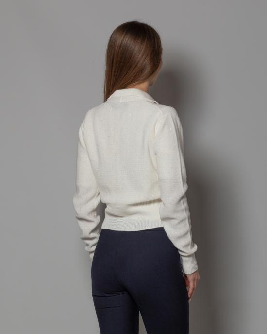 25SS 파비아나 필리피 가디건 MAD274F038D273 0142 Bianco - FABIANA FILIPPI