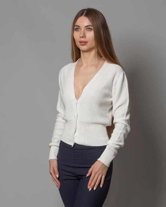 25SS 파비아나 필리피 가디건 MAD274F038D273 0142 Bianco - FABIANA FILIPPI