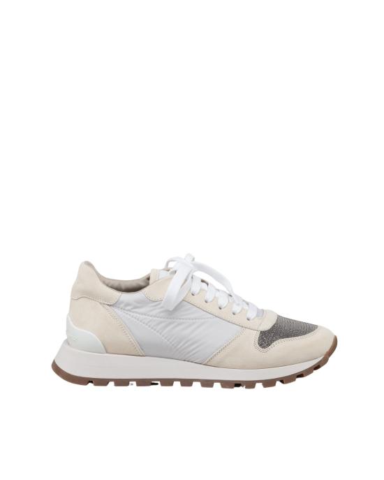 25SS 브루넬로 쿠치넬리 스니커즈 MZSFG1960 C6280 Bianco