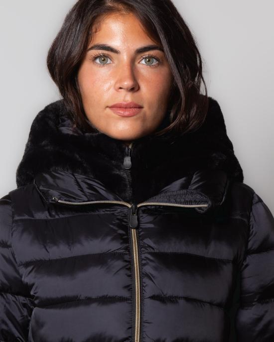 24FW 세이브더덕 롱패딩 D40280WIRIS17 10000 Nero - SAVE THE DUCK