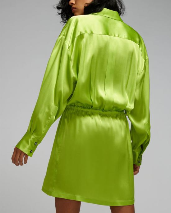  세미쿠튀르 숏 원피스 Y3SM09 Q32 O Verde - SEMI-COUTURE