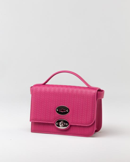  자넬라토 토트백 0684000080000 Z0830 Fucsia - ZANELLATO